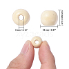 Natural Maple Wood Beads TB12mmY-17-LF-2
