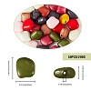 Opaque Acrylic Beads OACR-SZ0001-32-2