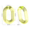 Transparent Acrylic Linking Rings TACR-R147-02-M-3