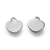 Non-Tarnish 304 Stainless Steel Charms STAS-K195-14P-3