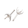 304 Stainless Steel Stud Earring Findings STAS-B091-02B-06P-2