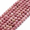 Natural Rhodonite Beads Strands G-D840-16-4mm-1