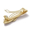 Alloy Crystal Rhinestone Hair Barrettes LS-PHAR-D011-05LG-3