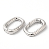 Brass Spring Gate Rings KK-R143-27P-2