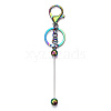 Alloy Bar Beadable Keychain for Jewelry Making DIY Crafts KEYC-A011-01M-1