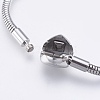 Tarnish Resistant 304 Stainless Steel European Style Chains Bracelet Making X-STAS-E428-10B-P-2