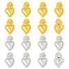 16Pcs 2 Colors Alloy Pendants FIND-DC0006-50-1