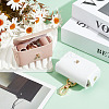 2Pcs 2 Colors PU Leather Pet Collar Couple Ring Boxes AJEW-DR0001-23-4
