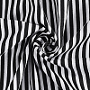 Cotton Fabric with Strip Pattern DIY-PH0037-96A-6