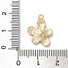 Flower Alloy Enamel Pendants ENAM-A007-02KCG-02-3