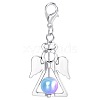 Alloy Angel Pendant Decorations KEYC-PW0009-04J-1