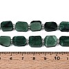 Natural Fuchsite Beads Strands G-T138-26A-11-5