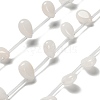 Natural White Jade Beads Strands G-P562-A01-01-2