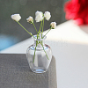 Transparent Miniature Glass Vase Bottles BOTT-PW0006-04M-1