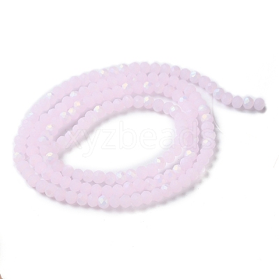 Imitation Jade Glass Beads Strands EGLA-A034-J2mm-MB02-1