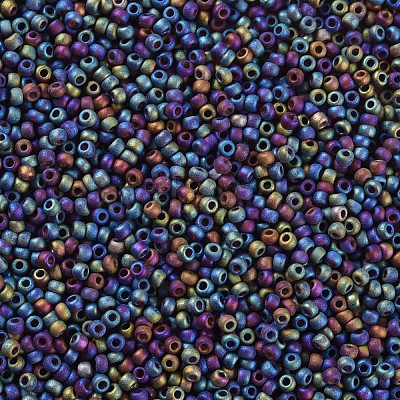 12/0 FGB Grade A Round Glass Seed Beads SEED-Q010-M557-1