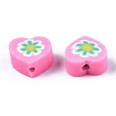 Handmade Polymer Clay Beads CLAY-N011-013E-1