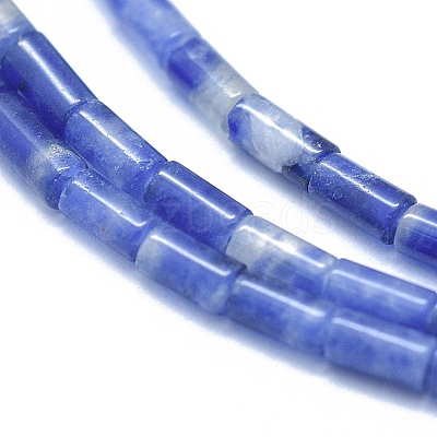 Natural Sodalite Beads Strands G-F631-B09-1