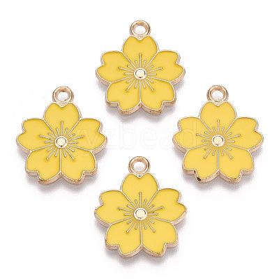 Alloy Enamel Pendants X-ENAM-S121-115L-1