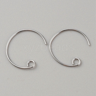 Brass Earring Hooks KK-WH0044-141C-P-1