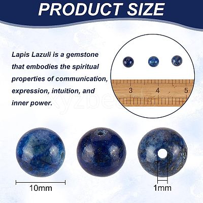 Natural Lapis Lazuli Beads Strands G-OC0001-76-1