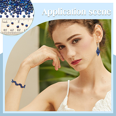 2 Strands Natural Lapis Lazuli Beads Strands G-NB0005-77-1