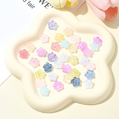 30Pcs Baking Paint Glass Beads GLAA-FS0001-97C-1