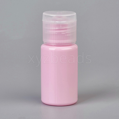 10ml Macaron Color PET Plastic Empty Flip Cap Bottles MRMJ-WH0025-A-06-1
