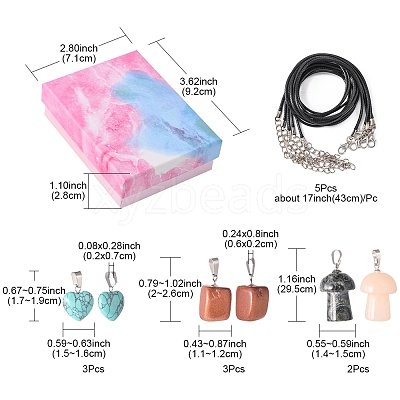 Wholesale DIY Gemstone Necklace Making Kit 