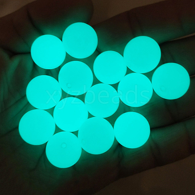 Synthetic Luminous Stone Beads G-WH0031-06B-1