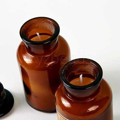 Glass Bottle Scented Candles Gift Set DIY-L027-02-1