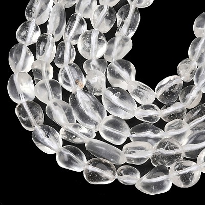Natural Quartz Crystal Beads Strands G-K395-B01-01-1