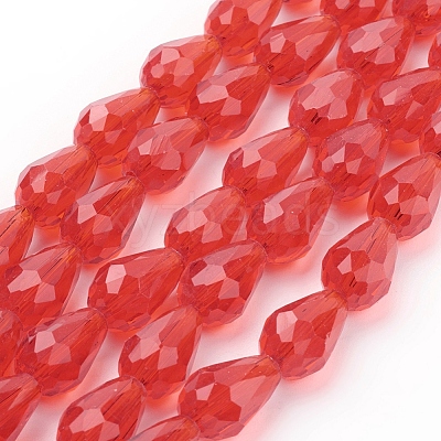 Glass Beads Strands X-GLAA-R024-15x10mm-14-1