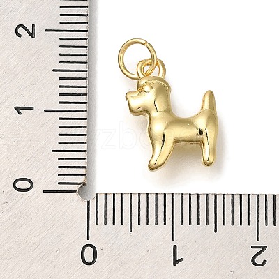 Rack Plating Brass Pendants KK-I720-19G-1