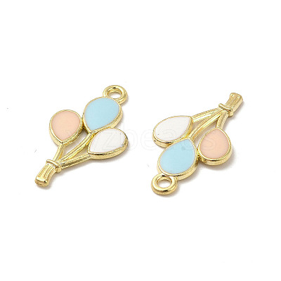Alloy Enamel Pendants ENAM-B050-10G-1
