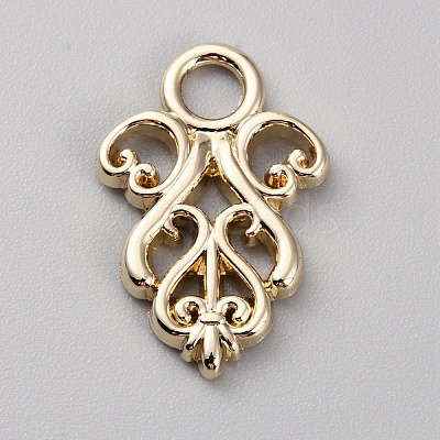 Alloy Snap Lock Clasps Findings LS-FIND-WH0419-08KCG-1