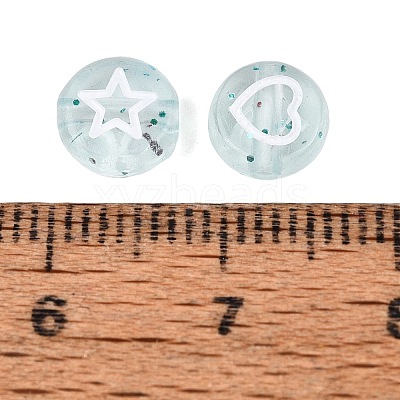 Transparent Acrylic Beads AC-N167-07A-1