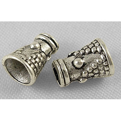 Tibetan Style Alloy Bead Cone X-LF0422Y-NF-1