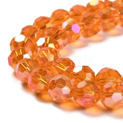 Transparent Glass Beads EGLA-A035-T10mm-B05-1