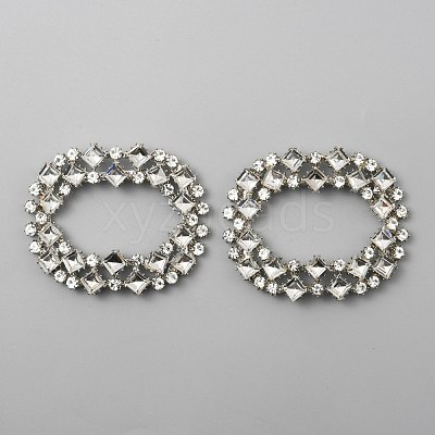 Alloy Crystal Rhinestone Shoe Decoration FIND-WH0061-89B-1