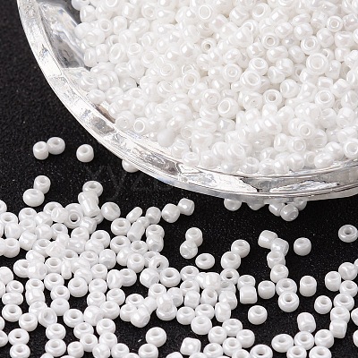 (Repacking Service Available) Glass Seed Beads SEED-C021-3mm-121-1