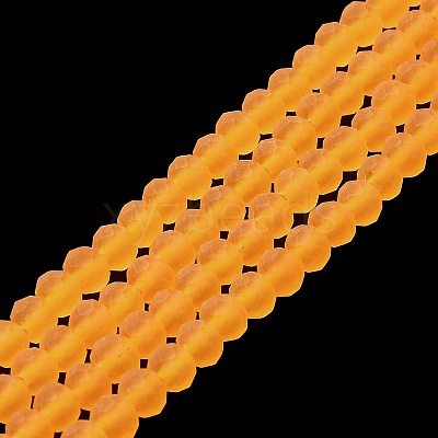 Transparent Glass Beads Strands EGLA-A034-T6mm-MD05-1