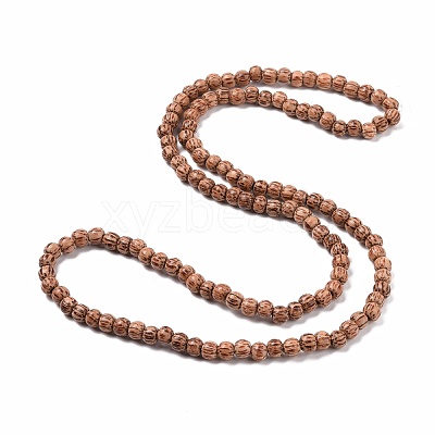 Natural Coconut Wood Beads Strands COCB-P002-09-1