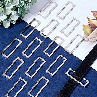 16Pcs Zinc Alloy Buckles FIND-BBC0002-43C-1