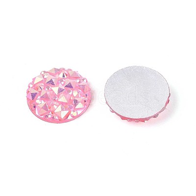 Resin Cabochons CRES-Q192-12mm-03AB-1