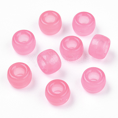 Transparent & Luminous Plastic Beads KY-T025-01-H06-1