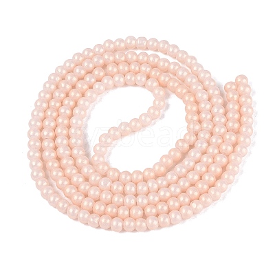 Baking Paint Glass Pearl Beads Strands DGLA-ZX001-05B-02-1