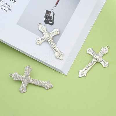 Alloy Crucifix Cross Pendants EC1053-P-1