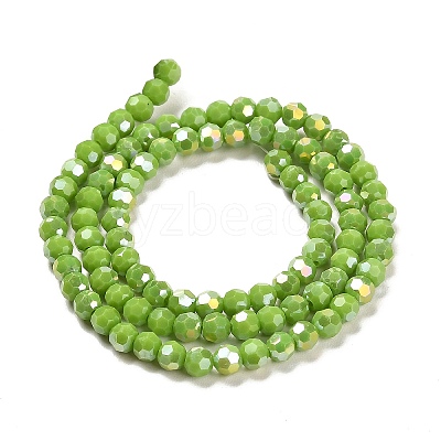 Opaque Glass Beads Stands EGLA-A035-P4mm-B15-1