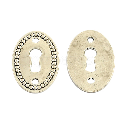 Tibetan Style Alloy Links TIBE-A35130-AS-NR-1